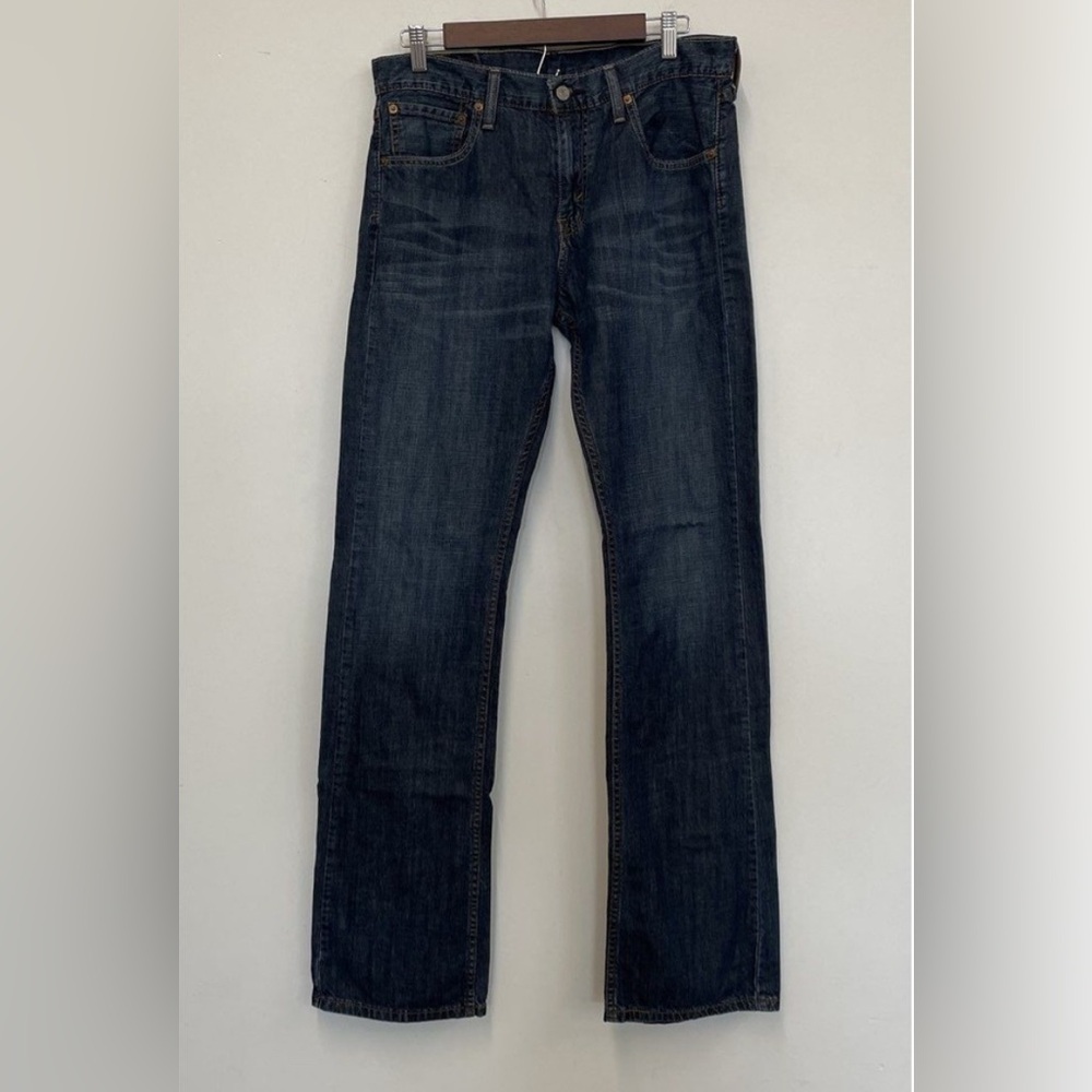 Levis 527 Mens Jeans 32x36 Blue Jean Slim Fit Bootcut Medium Wash Adult Pants
